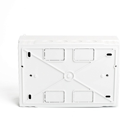 Бокс настенный STEKKER EBX50-3/08-20 8 модулей, белый, пластик, серия Standart - фото