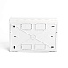 Бокс настенный STEKKER EBX50-3/08-20 8 модулей, белый, пластик, серия Standart - фото
