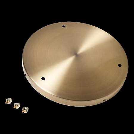 Потолочное крепление на 3 лампы (круглое) ST-Luce Бронза SL001.303.03 - фото