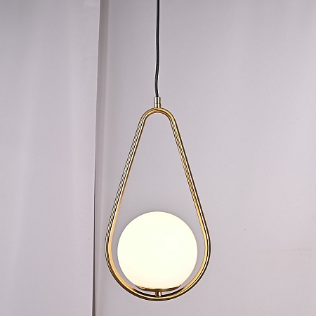 Подвесной Светильник Hoop Drop Brass Imperiumloft 213739-26 - фото