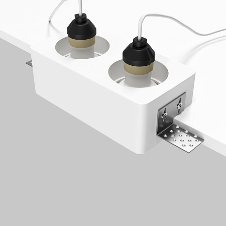 Встраиваемый светильник Technical DL123-GU10-02-W - фото