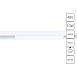 Магнитный трековый светильник Arte Lamp LINEA A4662PL-1WH - фото