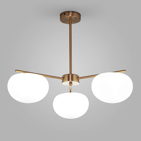 Подвесной светильник Eurosvet 30190/3 латунь - фото