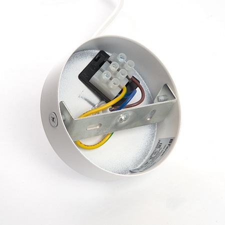 Светильник потолочный Feron ML1708 Barrel LUNA  на подвесе  MR16 35W 230V, белый 55*280 - фото