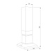 Ландшафтный светодиодный светильник чёрный IP54 1536 TECHNO LED Elektrostandard - фото