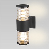 Настенный уличный светильник 1407 Techno черный IP54 1407 Techno черный Elektrostandard