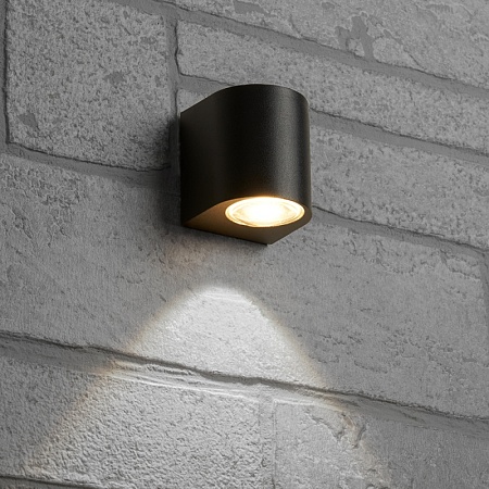 Светильник уличный светодиодный Feron DH052, 6W, 400Lm, 3000K, черный - фото