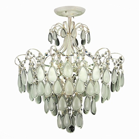 Светильник потолочный Золотистый/Белый матовый E14 6*60W SLE160302-06 - фото