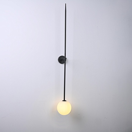 Настенный Светильник Lines Ball 150 Black Imperiumloft 178055-26 - фото