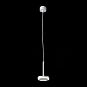 Светильник подвесной Белый LED 1*6W 3000K 468Lm Ra&gt;80 120° IP20 D112xH184 170-240V ST104.503.06