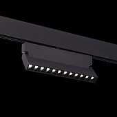Магнитный трековый светильник Черный LED 1*12W 3000K 1 009Lm Ra&gt;80 36° IP20 L219xW22xH1 ST362.436.12