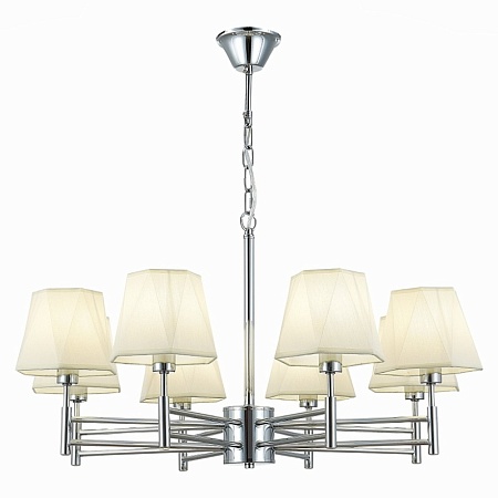 Светильник подвесной Хром/Белый E14 8*40W SLE105403-08 - фото