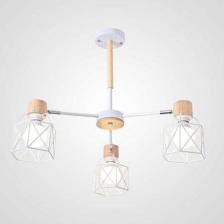 Потолочная Люстра Corf B3 White 3 Lamps Imperiumloft 189478-26 - фото