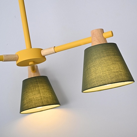 Потолочная Люстра На Штанге Natura A Green 3 Imperiumloft 101825-26 - фото