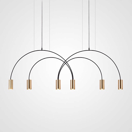 Подвесной Светильник Arc 4 Gold Imperiumloft 212841-26 - фото