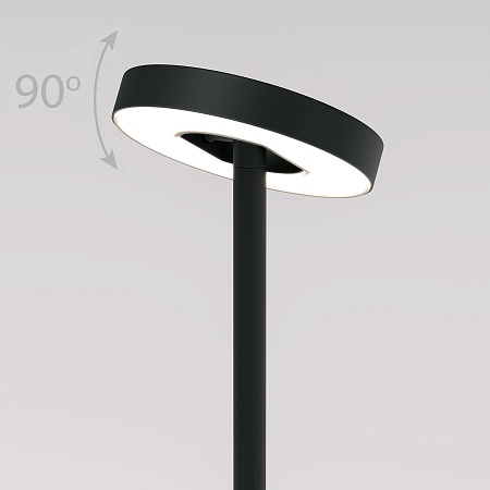 Светильник садово-парковый светодиодный Verano черный 35185/S черный Elektrostandard - фото