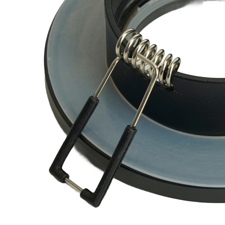 Светильник встраиваемый Feron DL3114 потолочный MR16 G5.3 черный - фото