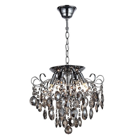 Люстра подвесная ST-Luce Темный хром/Тонированный черный E14 6*40W SL846.102.06 - фото