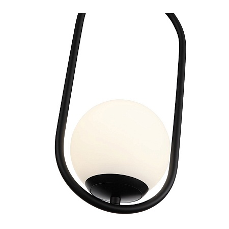 Подвес ST-Luce Черный/Белый LED 1*8W 4000K SL395.403.01 - фото