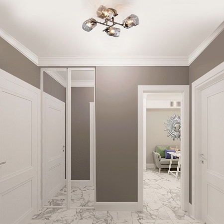 Потолочный светильник Eurosvet 30165/4 черный жемчуг - фото