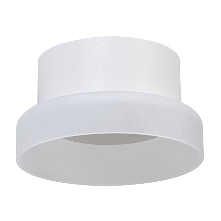 Светильник потолочный Feron HL460 Barrel OPAL 12W, 230V, GX53, белый - фото