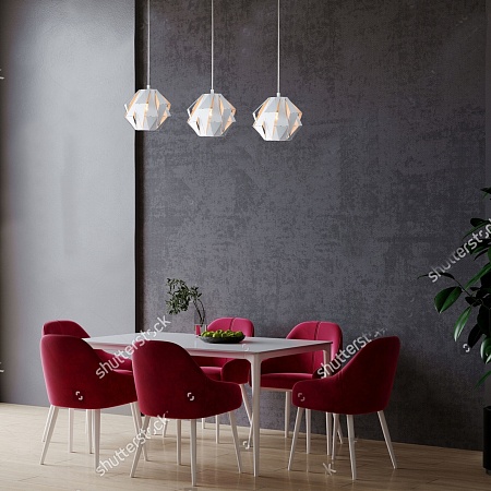 Подвесной акцентный светильник Eurosvet 50137/1 белый - фото