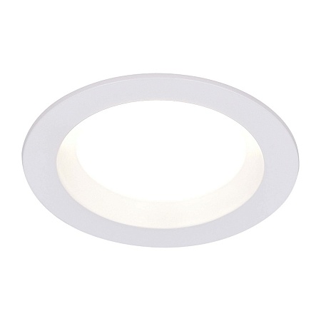 Св-к встр. Белый LED 1*18W 3000K 1 440Lm Ra80 100° IP44 D140xH52 100-240VV ST752.538.18 - фото