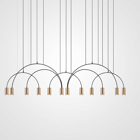 Подвесной Светильник Arc 4 Gold Imperiumloft 212841-26 - фото