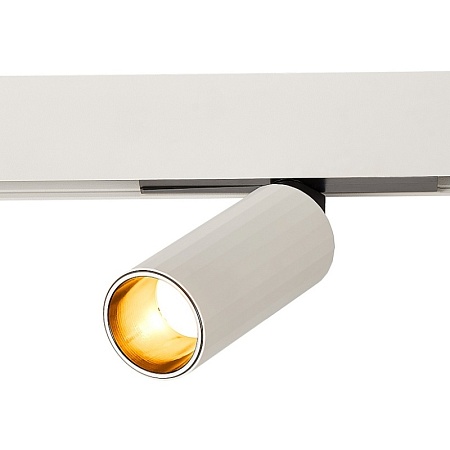 Магнитный трековый светильник Белый LED 1*12W 4000K 700Lm Ra>90 IP20 D50xH173 48VV ST807.546.12 - фото