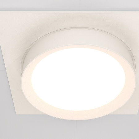 Встраиваемый светильник Technical Hoop DL086-GX53-SQ-W - фото