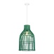 Светильник подвесной ST-Luce Белый/Зеленый E27 1*40W SL1513.503.01 - фото