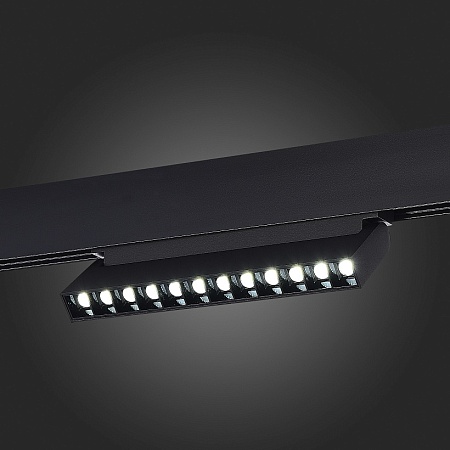Магнитный трековый светильник SMART Черный LED 1*12W 2700K-6500K 1 080Lm Ra90 36° IP20 ST372.406.12 - фото
