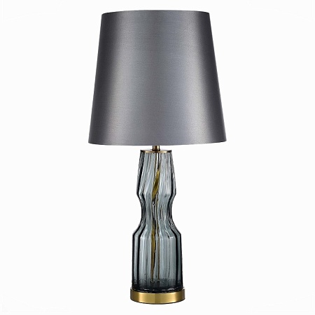 Прикроватная лампа ST-Luce Дымчатый,Латунь/Серый E27 1*40W SL1005.104.01 - фото