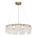 Светильник подвесной ST-Luce золотистый/прозрачный LED 1*54W 3000K SL6021.203.54 - фото