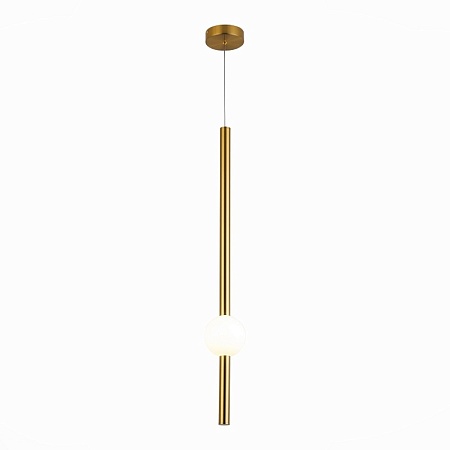 Светильник подвесной ST-Luce Золотистый/Золотистый, Белый LED 1*18W 4000K SL1222.233.01 - фото