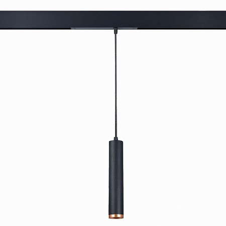 Св-к трек. SMART Черный LED 1*10W 2700K-6000K 720Lm Ra>90 36 IP20 D40xH300 220V ST659.493.10 - фото