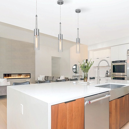 Подвесной акцентный светильник Eurosvet 50226/1 прозрачный - фото