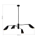 Светильник подвесной Черный/Черный E14 4*60W SLE1254-403-04 - фото