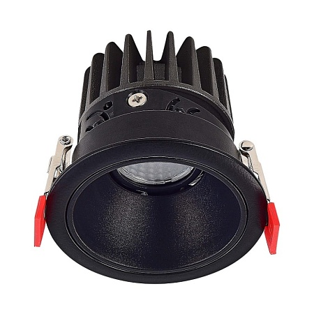 Встраиваемый корпус для светодиодного модуля серии ST850, ST851 ST-Luce Черный ST051.408.01 - фото