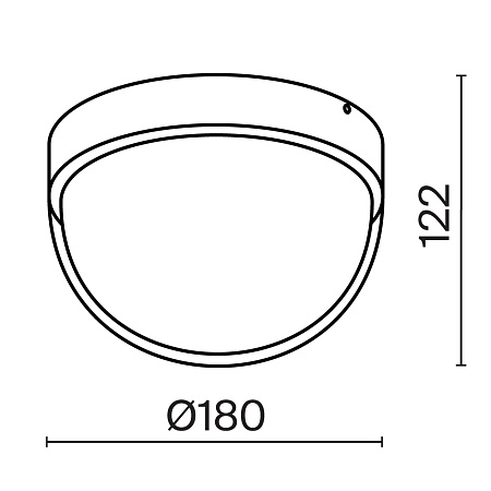 Потолочный светильник Outdoor O438CL-L12GF3K - фото