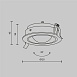 Встраиваемый светильник Technical DL105-12W4K-B - фото