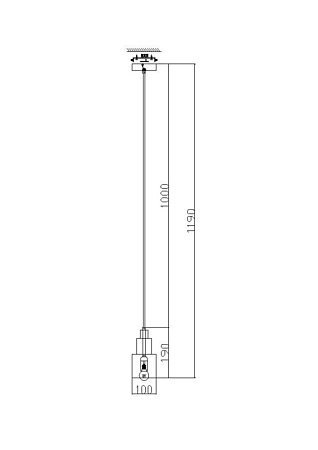 Подвесной светильник Freya Moke FR4006PL-01BS - фото