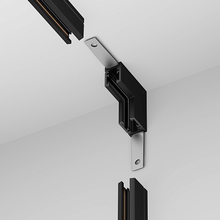 Коннектор угловой внутренний, накладной Levity  - фото