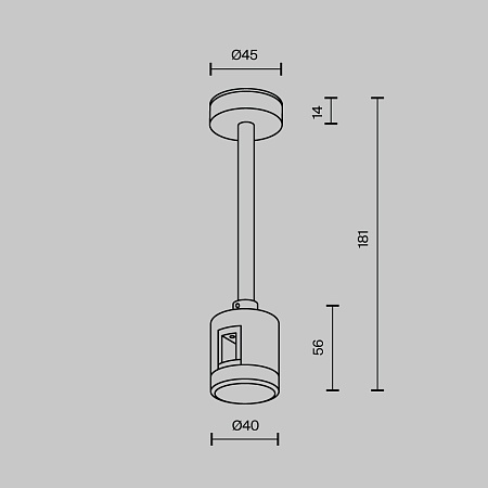 Комплектующие для трековой системы Technical TRA156C-IPCL1-BS - фото