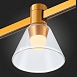 Магнитный трековый светильник FARM Золотистый LED 1*3W 3000K 89Lm Ra90 120 IP20 D90xH10 ST814.206.03 - фото