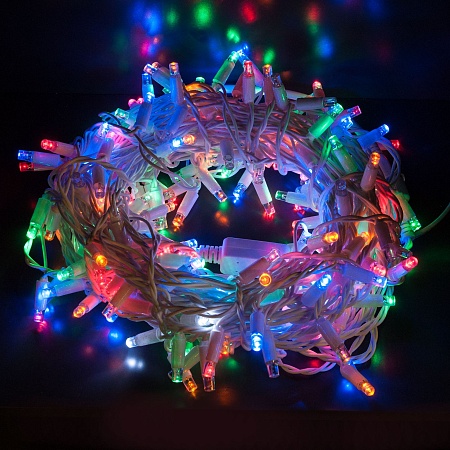 Гирлянда Eurosvet 400-101 мульти с эффектом мерцания - фото