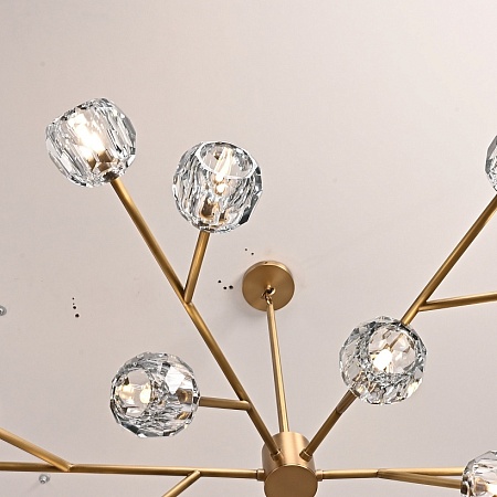 Люстра Boule De Cristal Round Chandelier 18 Imperiumloft 84757-22 - фото