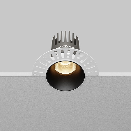 Встраиваемый светильник Technical DL124-10W-3K-TRS-B - фото