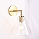Бра Rh Utilitaire Funnel Shade Single Sconce Brass Imperiumloft 123270-22 - фото