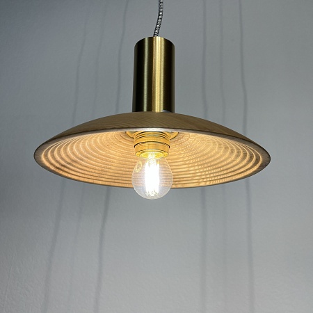 Подвесной Светильник Wood Light Brown Imperiumloft 141158-26 - фото